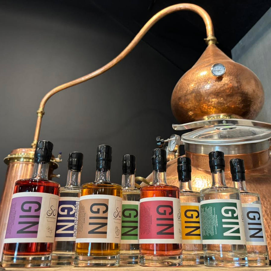 Søhøjlandets Destilleri GinSmagning