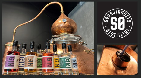 Søhøjlandets Destilleri GinSmagning